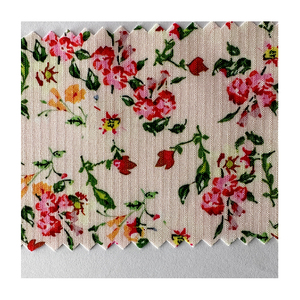 RIgu Textiles Nouveau Offre Spéciale 100% Polyester Perle Mousseline de Soie Imprimé Floral Chiffon Tissu - Product Image 1