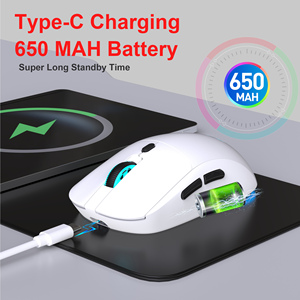 Ratón Inalámbrico HXSJ T20 2.4Ghz, Óptico, IC, Recargable de 650mAh, 6 Botones, 4800DPI Ajustable, Retroiluminado, para Oficina y Juegos - Product Image 3