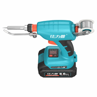 Fer à souder HJ352B à poignée pistolet, batterie lithium 21V, régulation de chaleur interne, température constante, affichage numérique, 60W/80W, ODM