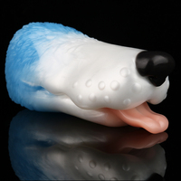 Masturbateur pour chien GEEBA Alien, tête de chien fantaisie, poupée sexuelle moulée, simulation de bouche de chien, masseur de prostate masculin, jouets sexuels en gros