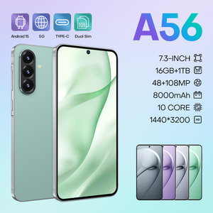 Nhà Máy Trực Tiếp A56 Dual Nano <span class=keywords><strong>Sim</strong></span> + <span class=keywords><strong>Sim</strong></span> 5G Toàn Cầu Ban Nhạc 7.3 ''Amoled 16 + 1Tb 8 Gen3 8000MAh 5G Điện Thoại Thông Minh Điện Thoại Di Động Điện Thoại Di Động - Product Image 2