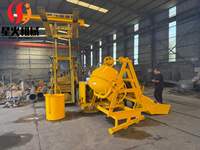 Bétonnière électrique diesel portable, directement de l'usine, pour les travaux de construction et de construction routière