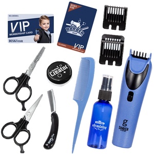 Jouets de salon de coiffure pour garçons, jeux de rôle pour enfants, habillage, coiffure, maquillage en plastique - Product Image 2
