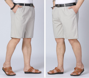 Short Chino en coton pour hommes, grande taille, décontracté, nouvelle collection été - Product Image 6