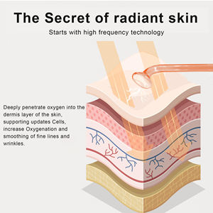 <span class=keywords><strong>Dermaroller</strong></span> Frekuensi Tinggi dengan 4 Tip, Perangkat Perawatan Kulit Profesional untuk Rumah, untuk Merangsang Kolagen dan Meminimalkan Kerutan - Product Image 4