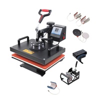Presse à Chaud Numérique RubySub 15-en-1 Semi-Automatique pour Sublimation sur T-shirts et Casquettes, Nouveau Modèle avec Garantie 1 An
