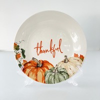 Vaisselle en céramique florale classique et exquise, assiette à dessert en porcelaine, vaisselle en céramique, ensemble de vaisselle pour fête, hôtel, restaurant