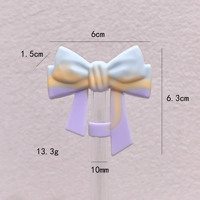 Couvertures de paille 10mm belle paille à boire personnalisée breloques paille Toppers pour tasses papillon Silicone anti-poussière Silicone Toppers