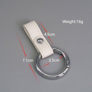 Custom Logo Luxury Pu Leather Car <b>Key</b> <b>Chain</b> Ring Accessories Vintage Car Zinc Alloy <b>Key</b> <b>Chain</b> - Product Image 6