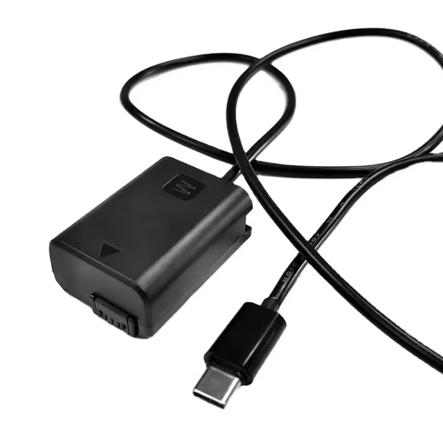 PD TYPE-C USB C to NP-FW50 Dummy Battery for Alpha 3 5 A7ii A7S A7R NEX A33 A6000 A6300 A6500 Cameras