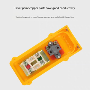 COB-61 Waterproof IP65 Electronic Structure Crane Limit Switch <strong>Control</strong> <strong>Button</strong> Switch with <strong>2</strong> <strong>Buttons</strong> - Product Image 5