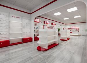 Présentoir de magasin de cosmétiques Meubles de magasin de beauté au détail Armoire Étagère Design personnalisé Luminaire pour l'affichage de produits de maquillage - Product Image 3