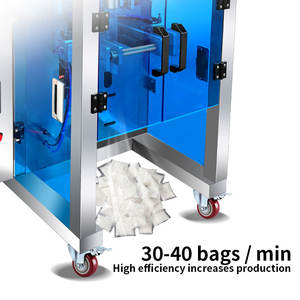 Vertical de pie de polvo de bolsas de plástico de llenado y embalaje <span class=keywords><strong>Especies</strong></span> Bolsa Sachet Máquina de llenado y sellado Emballage Packaging - Product Image 4