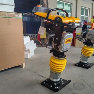 Mesin Pemadat Tanah Tamp Rammer 5.5-6.5HP Bertenaga Mesin Bensin <span class=keywords><strong>Robin</strong></span>, Model HCR100, Mesin Pemadat Rel Tinggi - Product Image 2