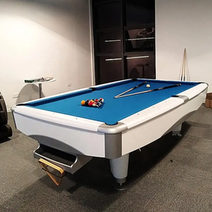 Système de retour de boules en caoutchouc durable en gros, style américain, table de <span class=keywords><strong>billard</strong></span> <span class=keywords><strong>8</strong></span> pieds, table de <span class=keywords><strong>billard</strong></span> pour la famille, le club, la villa - Product Image 4