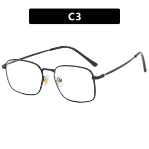 Amor como el campamento <span class=keywords><strong>cuando</strong></span> banquete Wang Hedi con marcos de seda dorada Sven men marco cuadrado retro anti-marea azul - Product Image 6