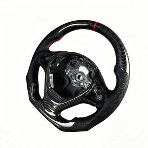 Volant en cuir et fibre de carbone pour MINI Countryman/<span class=keywords><strong>Cooper</strong></span>/Clubman/Convertible/<span class=keywords><strong>John</strong></span> <span class=keywords><strong>Cooper</strong></span> <span class=keywords><strong>Works</strong></span> - Product Image 4