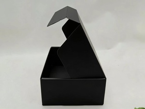 Boîte d'emballage cosmétique en carton ondulé, avec logo personnalisé, auto-adhésive, écologique, en matériaux recyclés, finition mate en éponge, conception gratuite - Product Image 3
