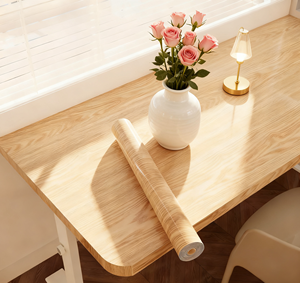 Papel de Contacto de Película de PVC con Textura de Madera Autoadhesiva para Muebles de Hotel, Pared de Madera, <span class=keywords><strong>Apartamentos</strong></span>, Salas de Estar, Cocinas - Product Image 4