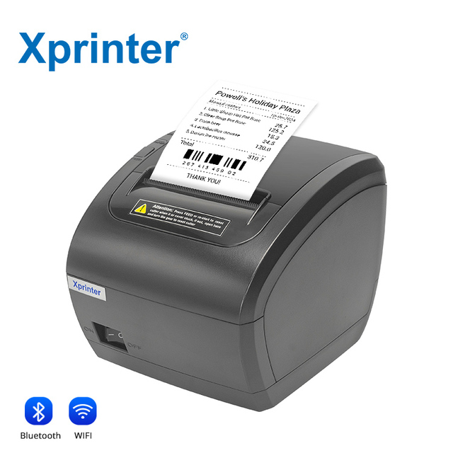 Xprinter XP-Q838L Thermal Printer Bluetooth Mini Impresora Portatil WIFI 80mm Thermal Printer Thermal Receipt Printer