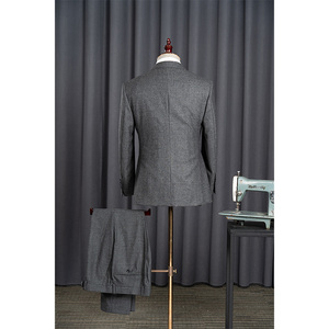 YY039 YZ039 set completo monopetto professionale da uomo abbigliamento da sposa tinta unita per la chiusura dei pantaloni mosca con cerniera degli sposi taglie forti - Product Image 4