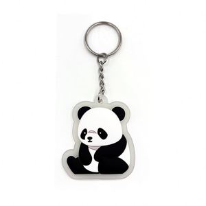 <b>Custom</b> Logo 2D 3D Key Chain Soft Rubber Personalized Key Chain Rubber PVC <b>Keychain</b> - Product Image 1