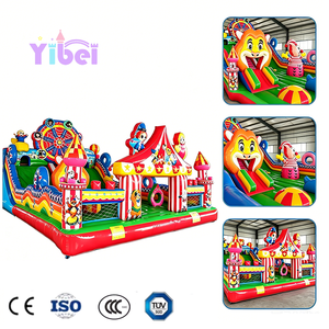 Château gonflable de saison chaude avec toboggan maison de rebond personnage de dessin animé maison de rebond gonflable Combo enfants videur gonflable - Product Image 5