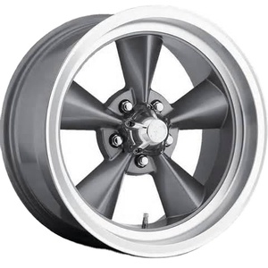 Jantes en alliage de style américain pour véhicules de tourisme, 15, 17, 18, 20 <span class=keywords><strong>pouces</strong></span>, 5*120.65, 5*127, 5.108, 5*114.3, Noir, Gris, Poli SH - Product Image 1