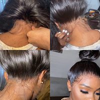 Perruques Lace Front Wig brésiliennes naturelles, Ali Grace, 13x6, HD 360