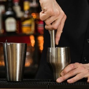 Mini mélangeur en cuivre personnalisé, outil de barman, vente en gros, en vrac, petit <span class=keywords><strong>Shaker</strong></span> à <span class=keywords><strong>Cocktail</strong></span> en acier inoxydable, couleur or Rose, 500ml - Product Image 5