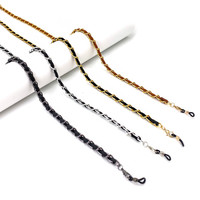 Chaîne de lunettes en métal, sangle pour lunettes de soleil, support pour lunettes de lecture, attache pour lunettes de soleil pour femmes et hommes, accessoires pour lunettes de soleil
