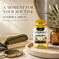 BIYODE Africa : Gélules de Vitamine E 1000 UI à forte concentration, Complément de bien-être, En stock, Faible MOQ, Vente en gros directe usine