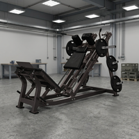 Machine de musculation réglable à charge de plaques pour exercices de force des jambes, Super Squat et Leg Press incliné