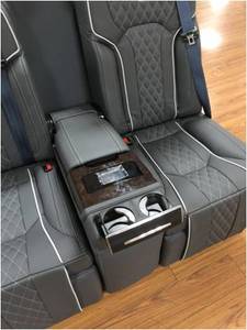 Siège de voiture VIP de luxe personnalisé, siège arrière de van en cuir sur mesure avec réglage électrique - Product Image 3