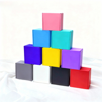 Boîte cadeau 15x10x4cm Boîte d'expédition en carton ondulé Petite taille Emballage Logo personnalisé en stock