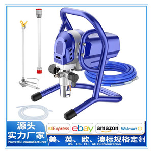 2900S Plunger Type Sprayer 16 Oz Cup Hydraulic Power Spray Gun With Stainless Steel Pump And Auto Shut Off Function - Product Image 5
