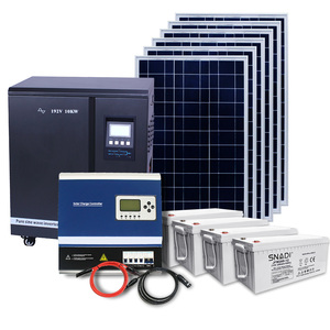 <span class=keywords><strong>9000W</strong></span> Năng Lượng Mặt Trời Hệ Thống Bảng Điều Khiển Off Grid Năng Lượng Mặt Trời Hệ Thống 9kw - Product Image 1