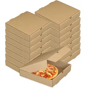 Pizza Box Package Carton Supplier Custom Design Printed Packing Bulk Cheap Pizza Boxes With Your Logo