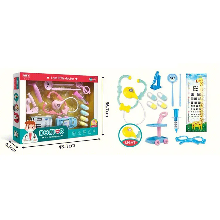 Offre Spéciale enfants docteur Kit enfants hôpital jeu de rôle docteur jeux éducatifs famille semblant jouer docteur jouet ensemble