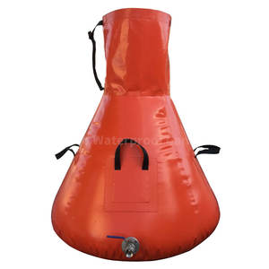 Tanque de Almacenamiento de Agua Flexible y Plegable de PVC de 0.5T, sin Soporte, Fácil de Mover - Product Image 3