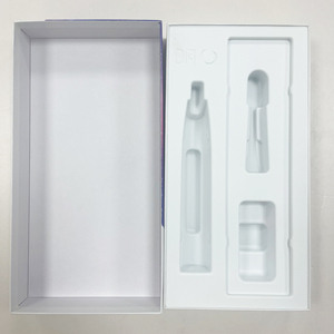 Marchio personalizzabile il packaging e denti sbiancamento spazzolino d'oro con scatola di carta di imballaggio - Product Image 3