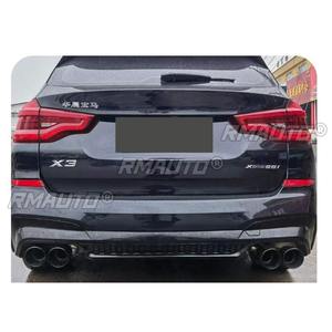 Kit de silenciador de escape trasero de acero inoxidable para BMW X3 G01 G08 2018-2021, pieza de modificación del revestimiento del escape trasero. - Product Image 4