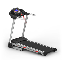 SHULI Offre Spéciale tapis roulant électrique pliable professionnel 150kg capacité 3.5HP moteur LED/LCD affichage multi-fonction maison