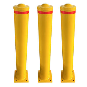 حاجز أمان من الفولاذ الأسترالي عمود وقوف السيارات حاجز أمان حاجز مرور على الطريق أنواع من الحواجز - Product Image 1