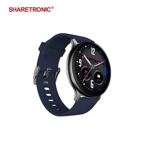 private label health tracking silicon strap ip67 cool shape face Pakistan India multi function smart watch