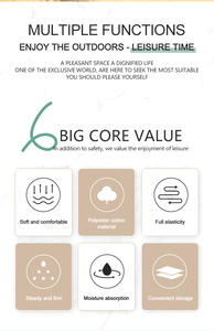 गर्म बिक्री आधुनिक डिजाइन पोर्टेबल आउटडोर शिविर हैममॉक समुद्र तट कैनवास सामग्री कम कीमत पर फोल्डेबल - Product Image 5