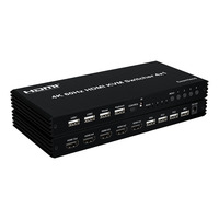 Switcher Seamless 4K 60Hz HDMI KVM 4X1