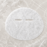 Sous-couche de masque facial non tissé en viscose polyester Y203 personnalisée 40-65 GSM pour la fabrication en gros de masques de soin de la peau