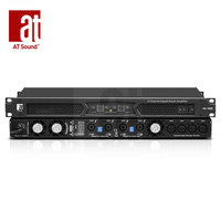 Amplificateur de puissance numérique à quatre canaux de classe D 4*1500W de haute qualité, très vendu