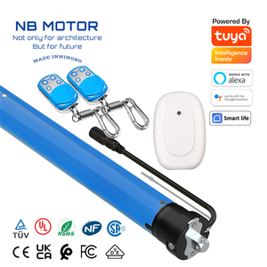 NB MOTOR Panneau <span class=keywords><strong>solaire</strong></span> moderne 59mm AC Moteur tubulaire avec volet roulant de <span class=keywords><strong>garage</strong></span> manuel Charge maximale 800kg - Product Image 3